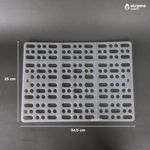 ขนาดแผ่นรองกรงกระต่าย 34.5*25 cm