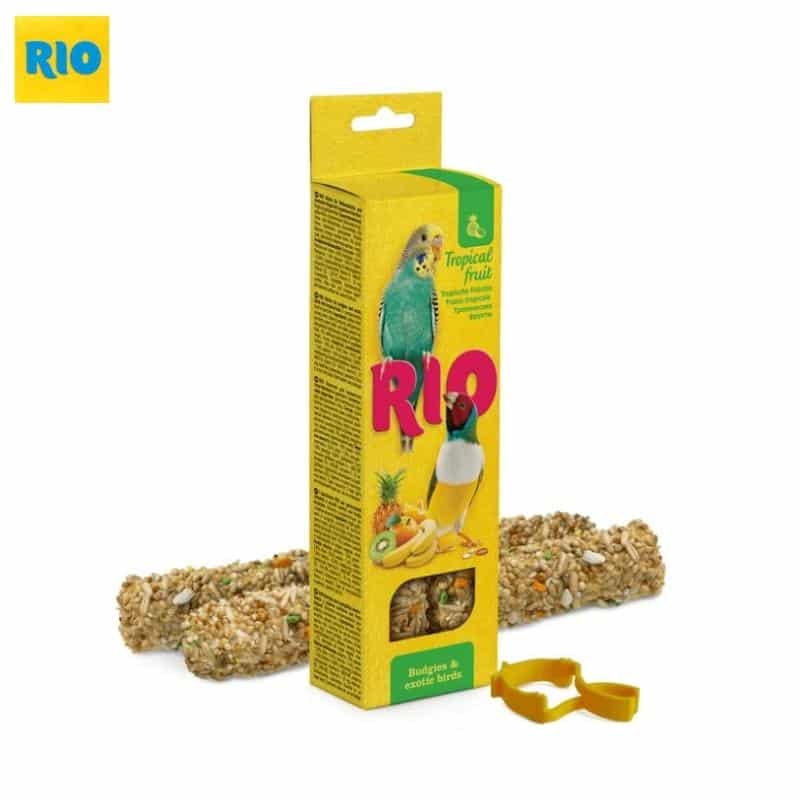 RIO ขนมนก สำหรับนกหงส์หยกและนกฟินซ์ รสผลไม้รวม