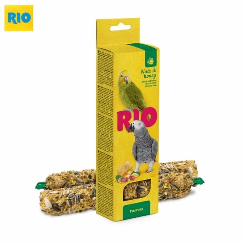 RIO ขนมนก สำหรับนกแก้วขนาดกลาง-ใหญ่ รสน้ำผึ้งและถั่ว