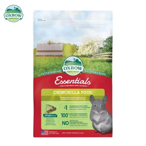 OXBOW CHINCHILLA DELUXE 3 LB อาหารชินชิลล่า