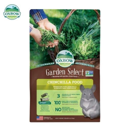 CHINCHILLA 3 LB. OXBOW GARDEN SELECT-