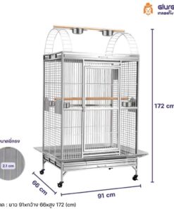 ขนาดกรงสแตนเลส ใหญ่พิเศษ