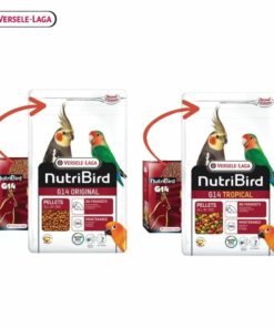 NutriBird G14 original 1kg อาหารเม็ดสำเร็จรูป นกพาราคีทขนาดใหญ่