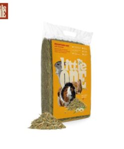 หญ้ากระต่าย แกสบี้ ชินชิล่า ผสมดอกคาโมมายล์ Little One Mountain hay with camomile 400g