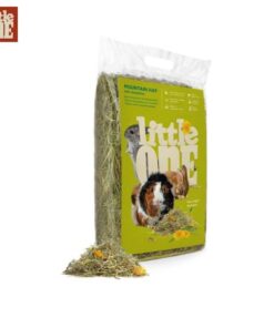 หญ้ากระต่าย แกสบี้ ชินชิล่า สูตรผสมดอกแดนดิไลอ้อน Little One Moutain Hay with dandelion 400g