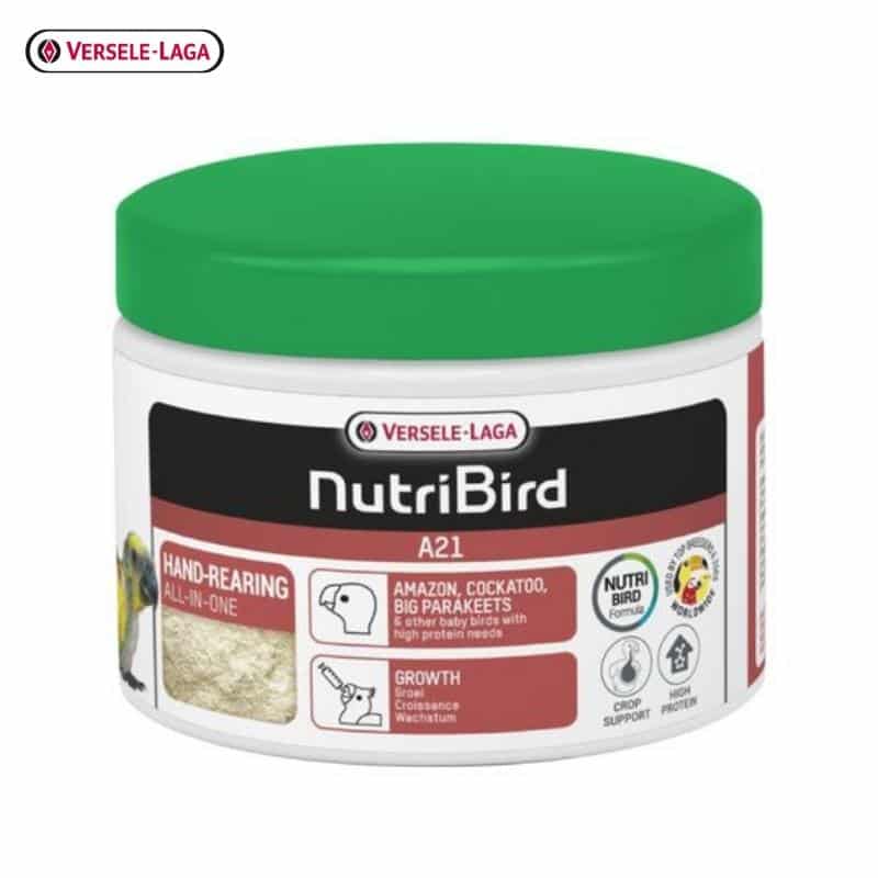 NutriBird A21 250 g อาหารลูกป้อน สำหรับลูกป้อนทุกสายพันธุ์