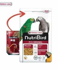 NutriBird P15 original 1kg., 6pcs (อาหารเม็ดสำเร็จรูป นกปากขอ)