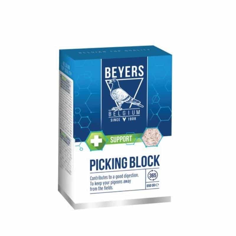 Picking block(beyers)650 g, 24 pcs (อิฐเหลืองเบเยอร์เสริมระบบทางเดินอาหารช่วยย่อย)