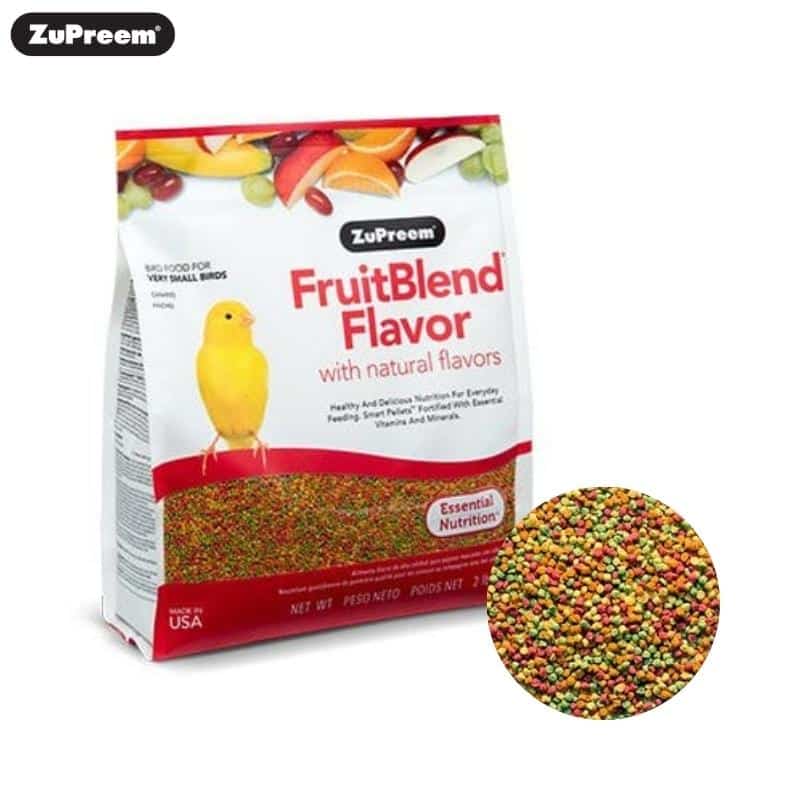 Zupreem Fruitblend Flavor สำหรับนกเล็ก นกฟินซ์ คีรีบูน 907g