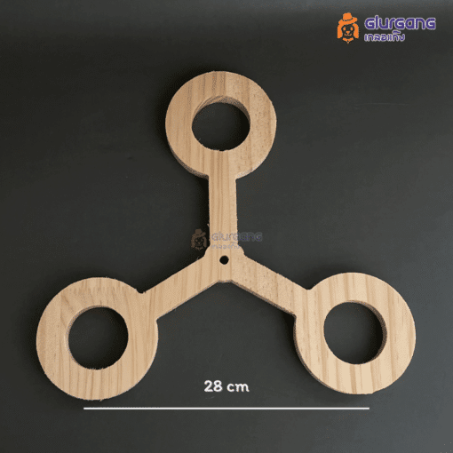 คอนติดหลังคา ถ้วย 3 ใบ มีที่ยืน ติดกับกรงได้ ที่ใส่อาหารนก - Image 2